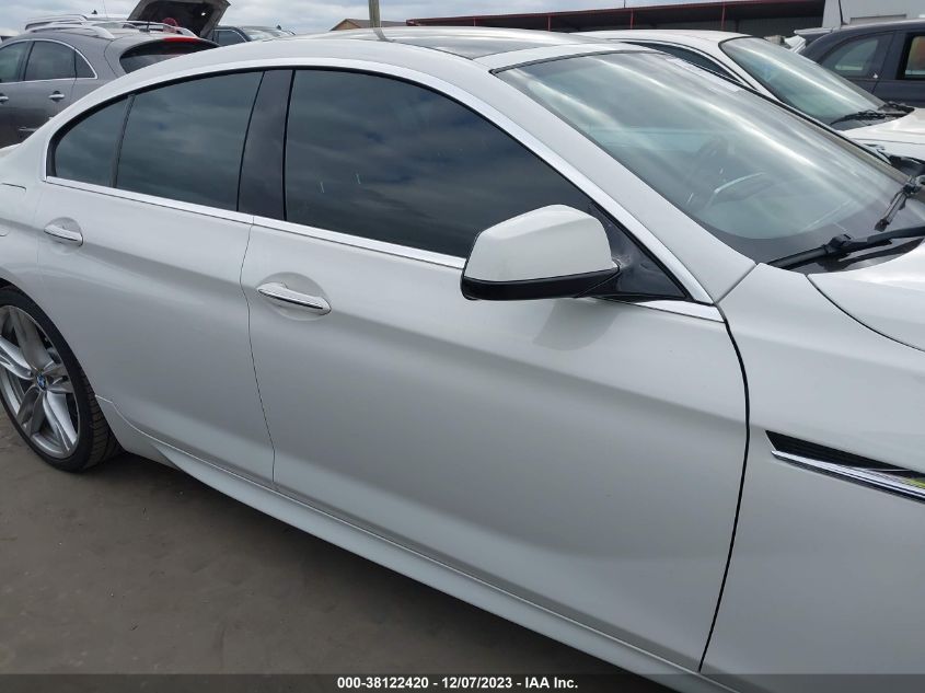 2013 BMW 6 SERIES 640I WBA6A0C50DDF14105