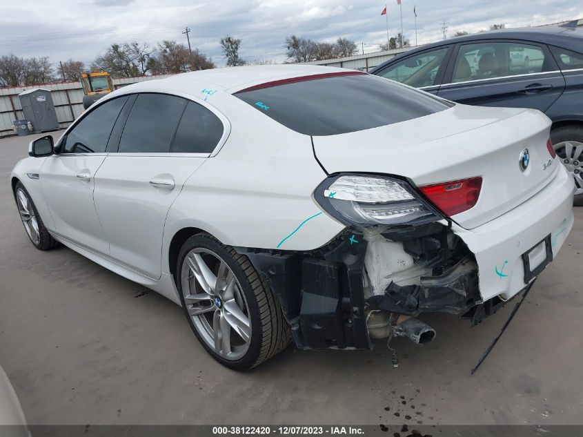 2013 BMW 6 SERIES 640I WBA6A0C50DDF14105