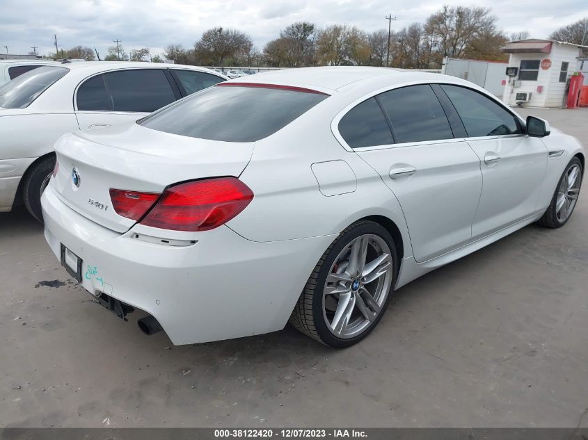 2013 BMW 6 SERIES 640I WBA6A0C50DDF14105