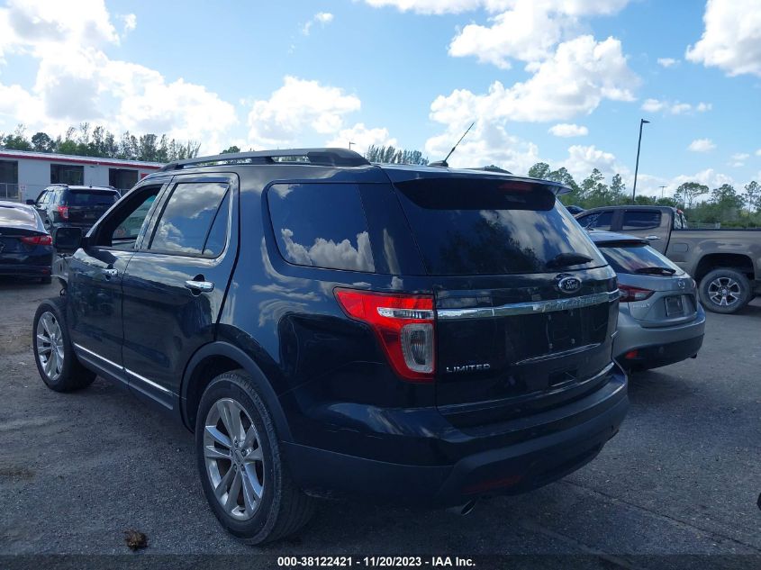 2013 FORD EXPLORER LIMITED - 1FM5K7F89DGC25273