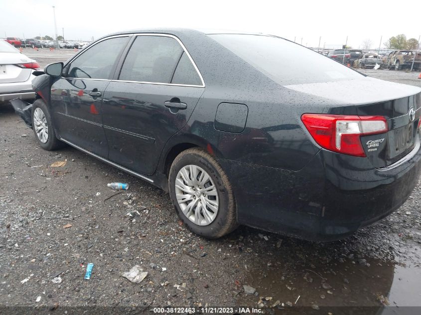 2013 TOYOTA CAMRY LE - 4T4BF1FKXDR303857