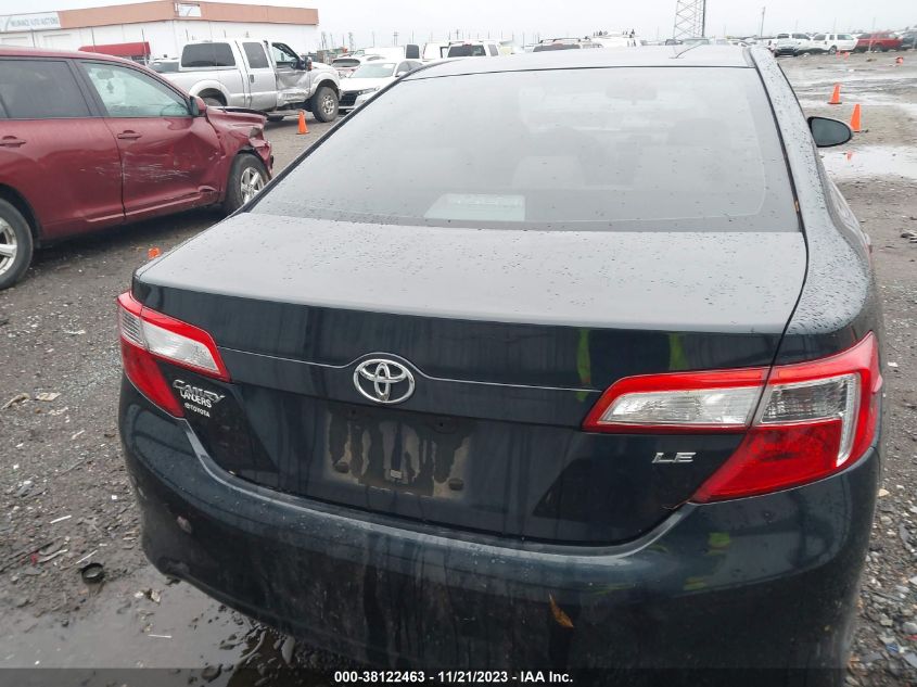2013 TOYOTA CAMRY LE - 4T4BF1FKXDR303857
