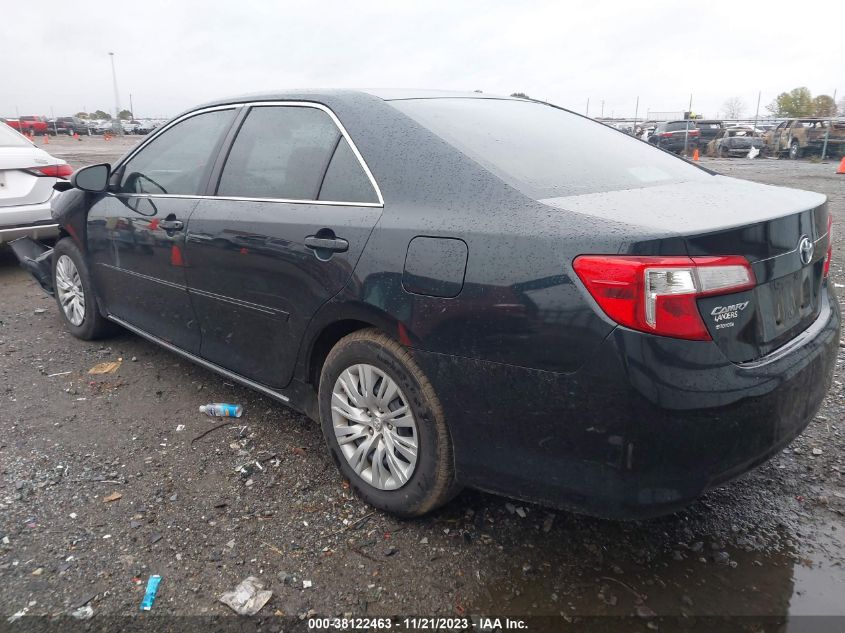 2013 TOYOTA CAMRY LE - 4T4BF1FKXDR303857