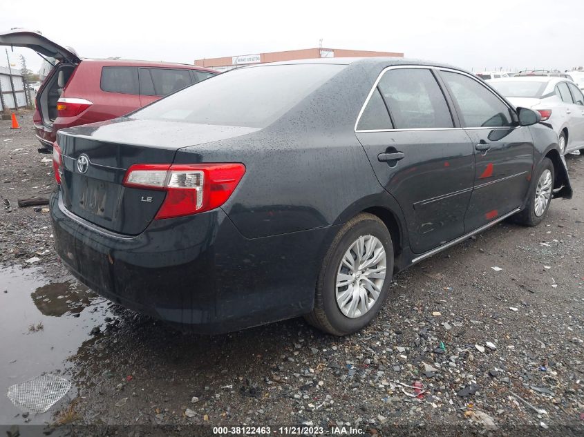 2013 TOYOTA CAMRY LE - 4T4BF1FKXDR303857