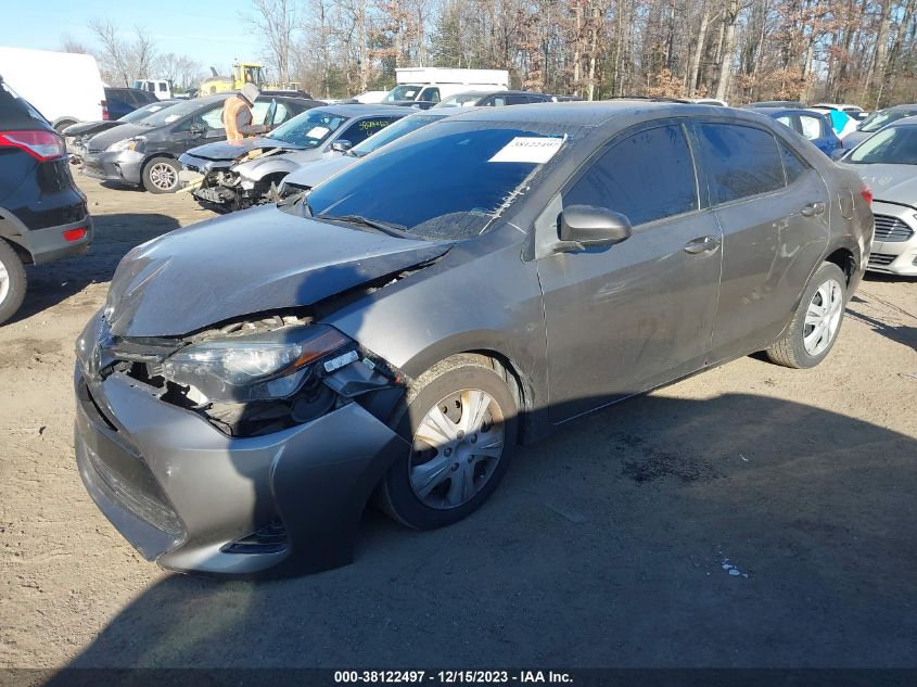 2019 TOYOTA COROLLA LE - 2T1BURHE7KC146843