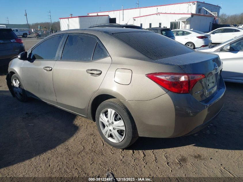 2019 TOYOTA COROLLA LE - 2T1BURHE7KC146843