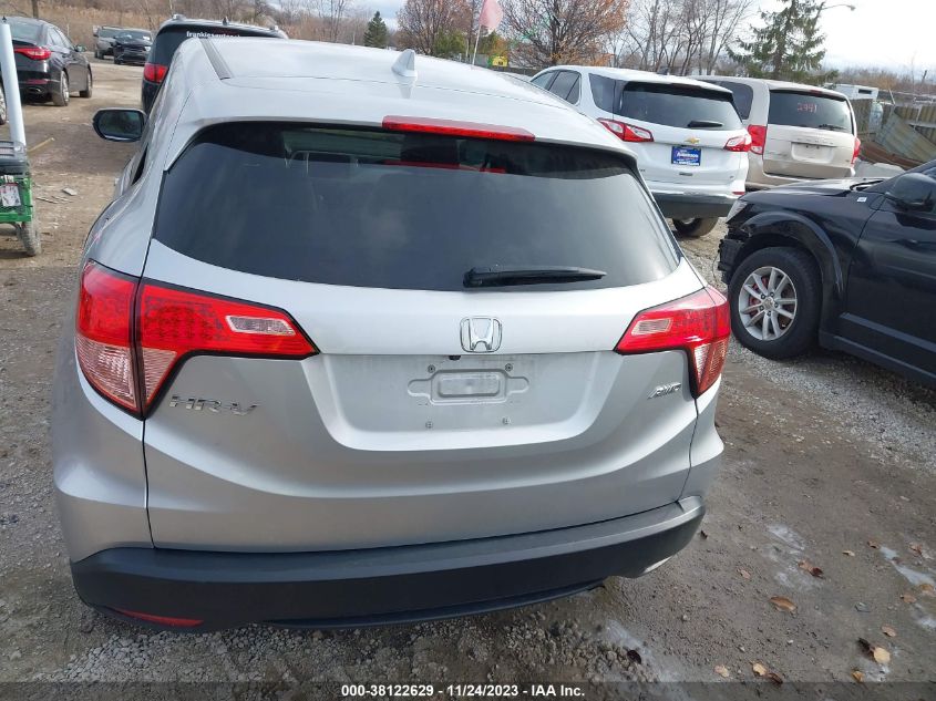 2016 HONDA HR-V EX - 3CZRU6H58GM719769