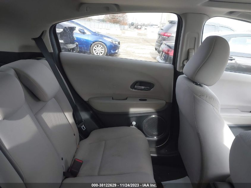 2016 HONDA HR-V EX - 3CZRU6H58GM719769