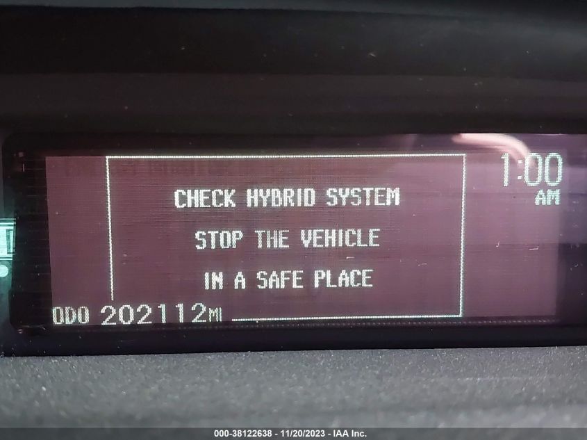 2014 TOYOTA PRIUS TWO - JTDKN3DU3E0371119