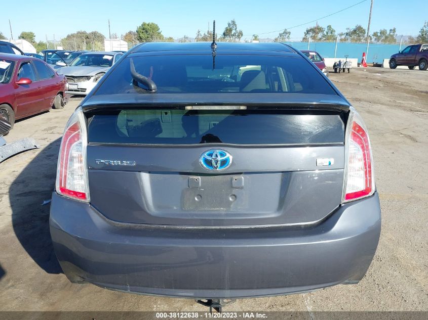 2014 TOYOTA PRIUS TWO - JTDKN3DU3E0371119