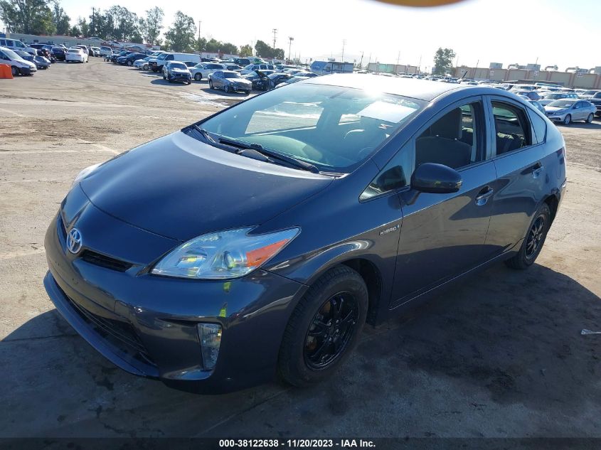 2014 TOYOTA PRIUS TWO - JTDKN3DU3E0371119