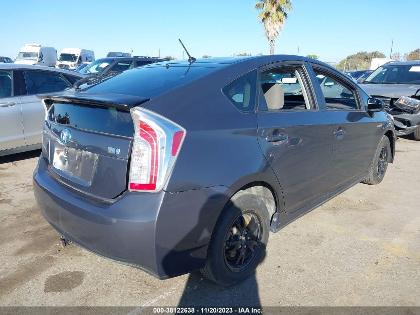 2014 TOYOTA PRIUS TWO - JTDKN3DU3E0371119