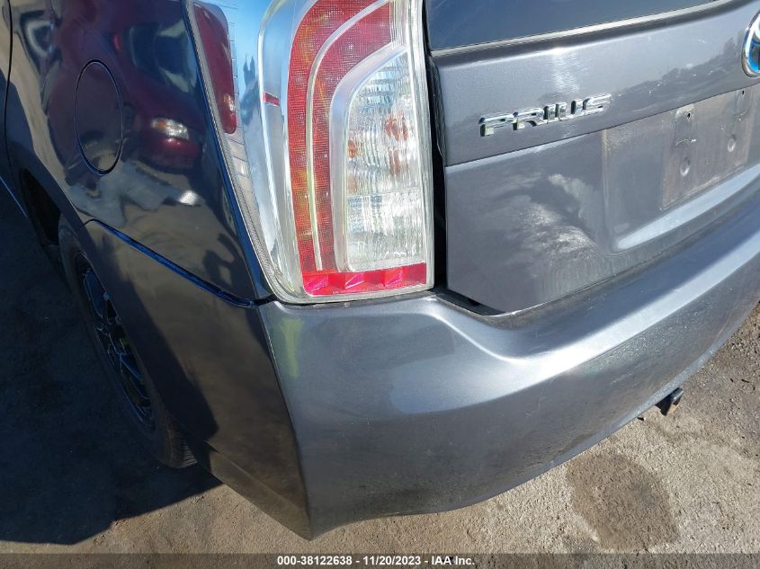 2014 TOYOTA PRIUS TWO - JTDKN3DU3E0371119