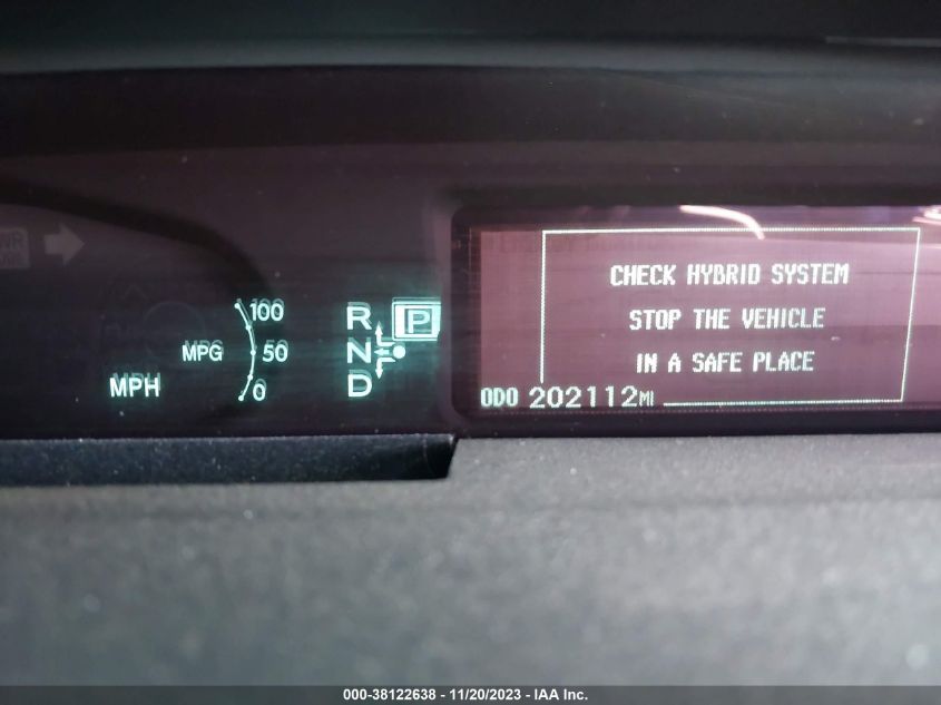 2014 TOYOTA PRIUS TWO - JTDKN3DU3E0371119