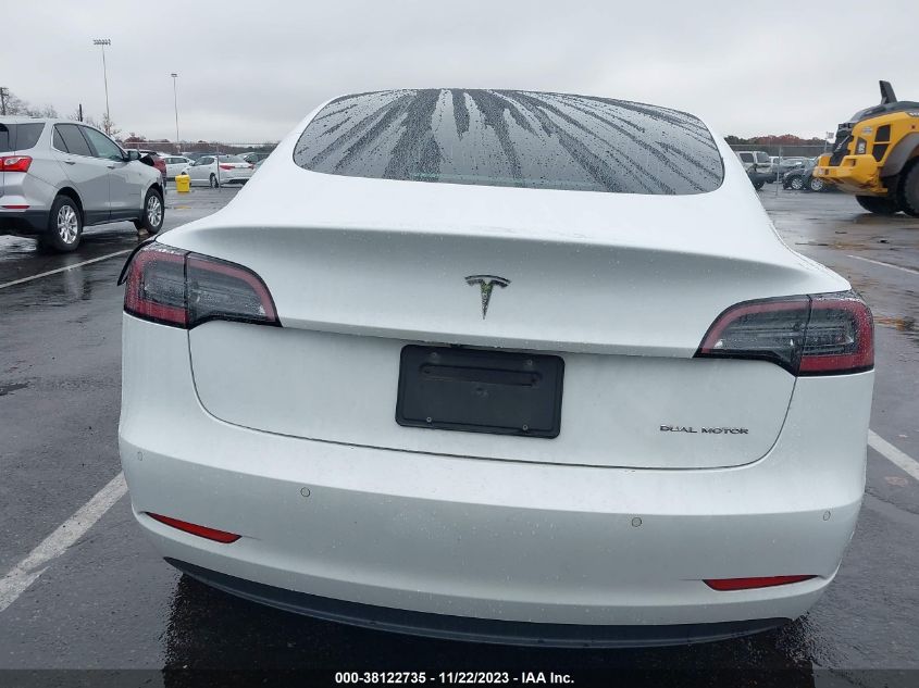 2019 TESLA MODEL 3 LONG RANGE/PERFORMANCE - 5YJ3E1EB7KF469606