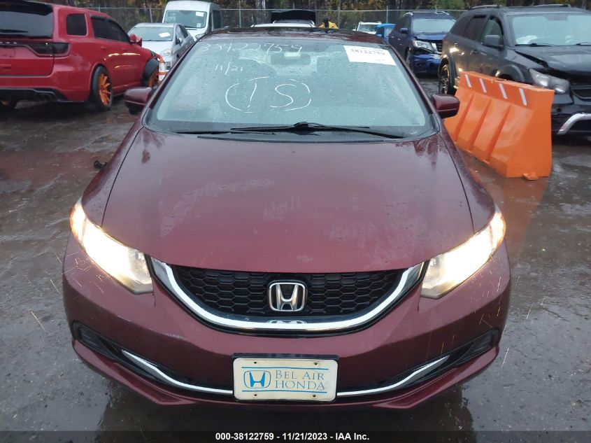 19XFB2F86EE001231 | 2014 HONDA CIVIC