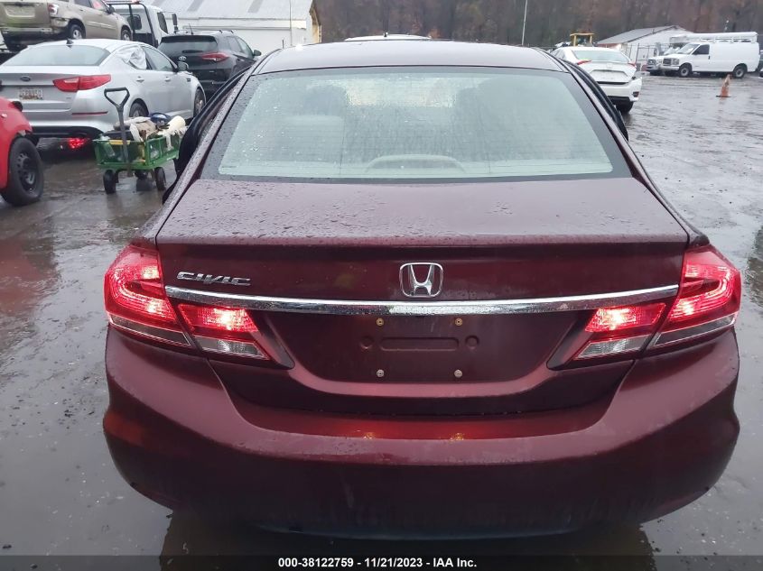 19XFB2F86EE001231 | 2014 HONDA CIVIC