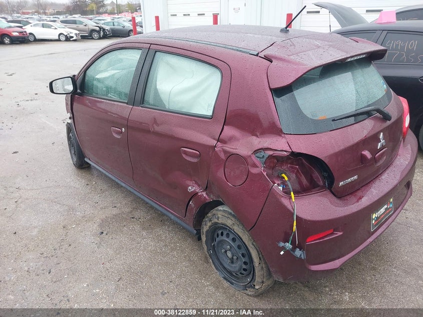 VIN ML32A3HJ0LH003445 2020 MITSUBISHI MIRAGE SE