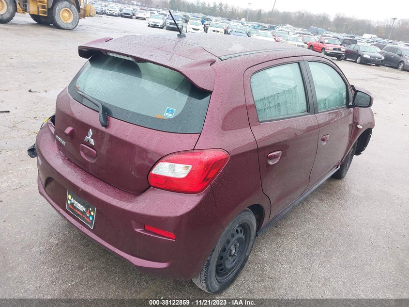 VIN ML32A3HJ0LH003445 2020 MITSUBISHI MIRAGE SE