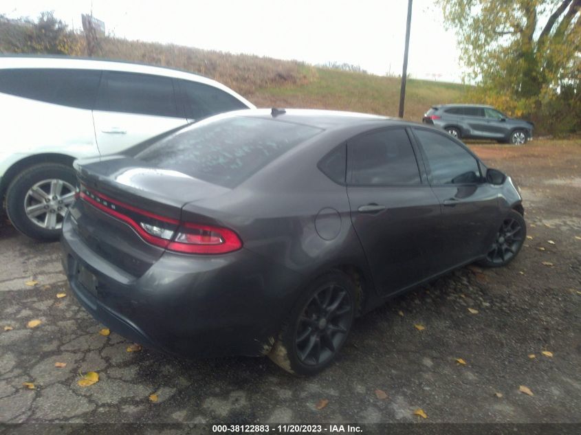 2015 DODGE DART SXT - 1C3CDFBB0FD278079