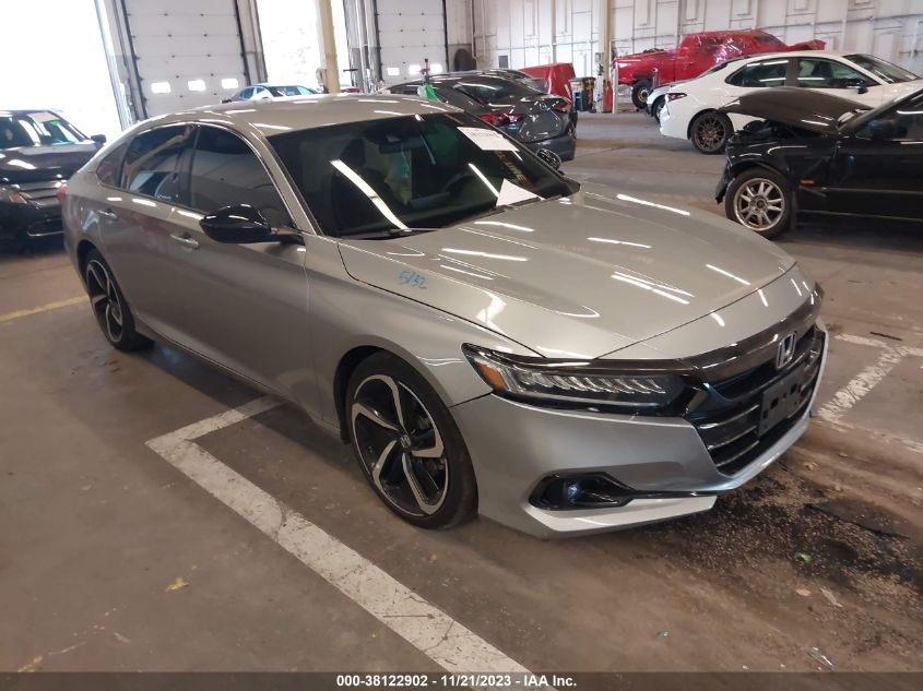 2022 HONDA ACCORD SPORT - 1HGCV1F32NA098098