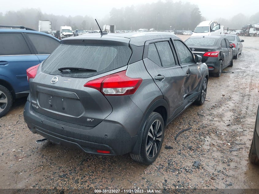 VIN 3N1CP5CV6LL520730 2020 NISSAN KICKS SV XTRONIC CVT