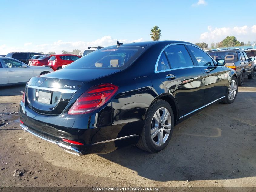 2019 MERCEDES-BENZ S 560 4MATIC - WDDUG8GB4KA459554
