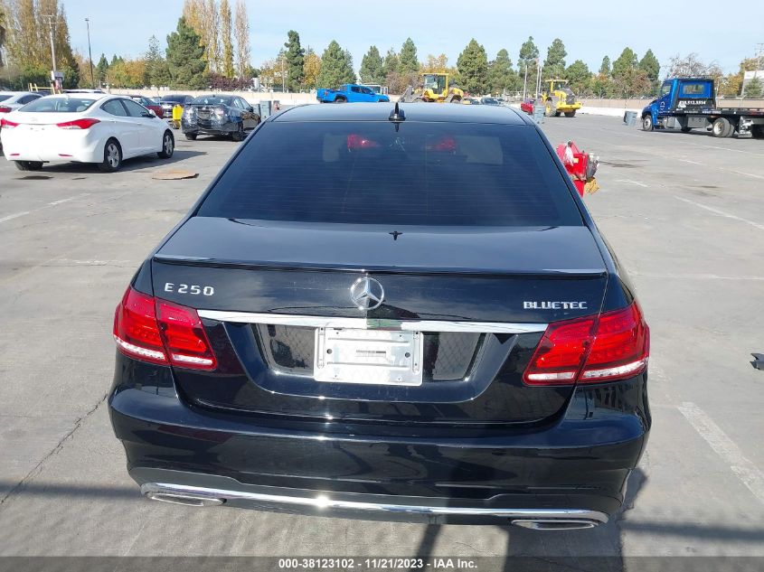 2014 MERCEDES-BENZ E 250 BLUETEC WDDHF0EB4EA924699