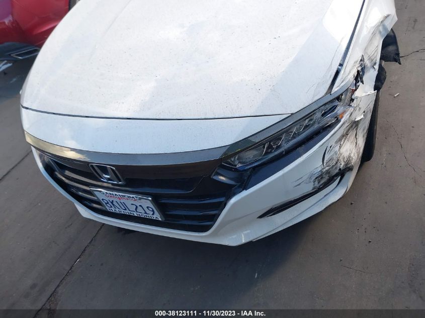 2019 HONDA ACCORD SPORT - 1HGCV1F33KA060889