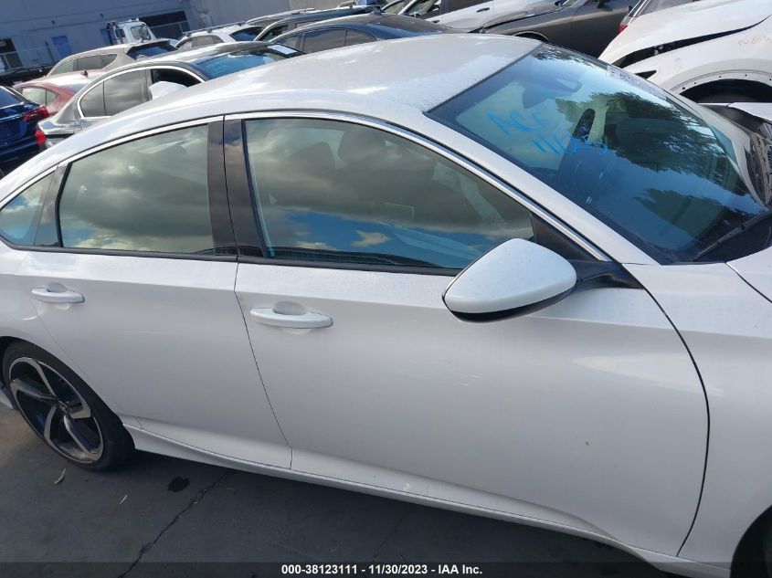 2019 HONDA ACCORD SPORT - 1HGCV1F33KA060889