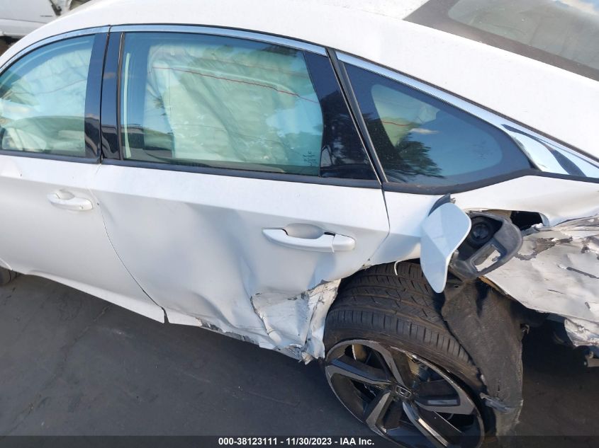 2019 HONDA ACCORD SPORT - 1HGCV1F33KA060889