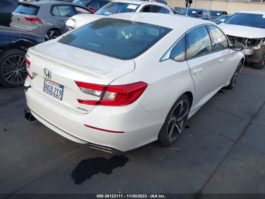 2019 HONDA ACCORD SPORT - 1HGCV1F33KA060889