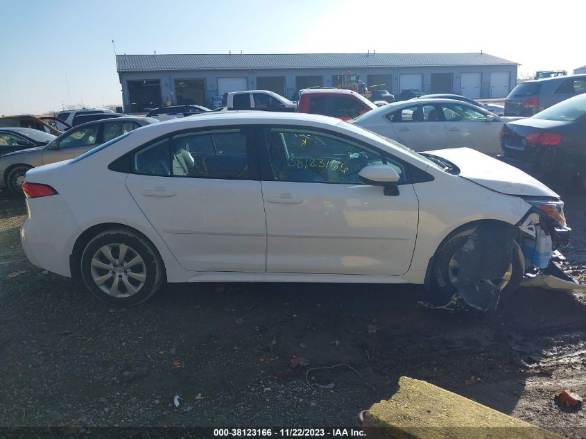 2022 TOYOTA COROLLA LE - 5YFEPMAE1NP378389