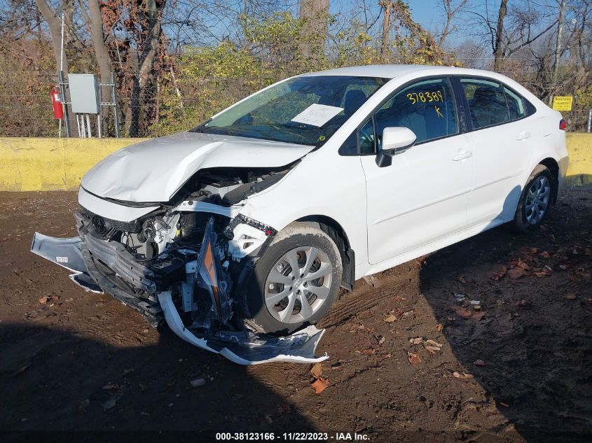 2022 TOYOTA COROLLA LE - 5YFEPMAE1NP378389