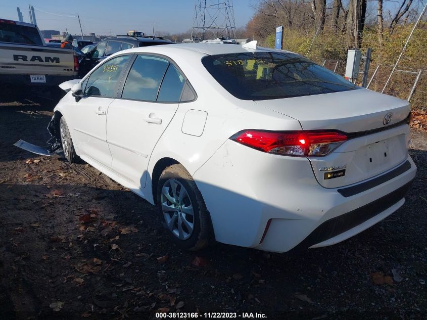 2022 TOYOTA COROLLA LE - 5YFEPMAE1NP378389