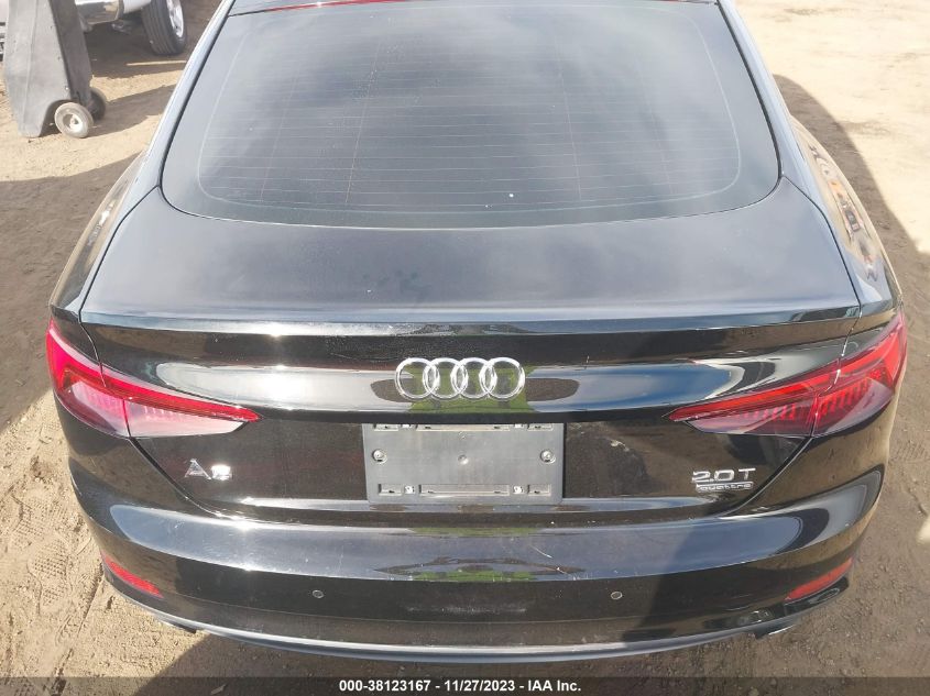 2018 AUDI A5 2.0T PREMIUM - WAUENCF51JA062883