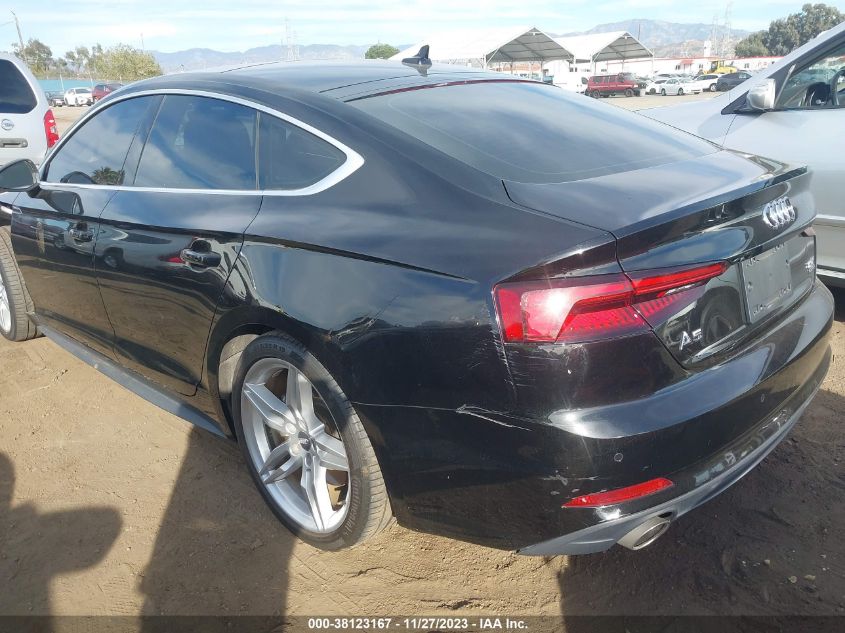 2018 AUDI A5 2.0T PREMIUM - WAUENCF51JA062883