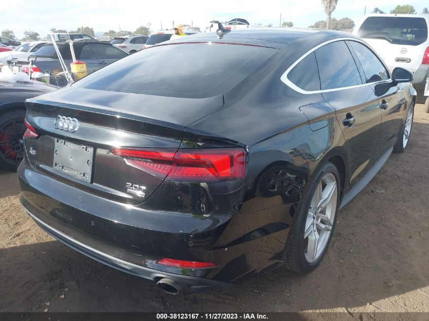 2018 AUDI A5 2.0T PREMIUM - WAUENCF51JA062883