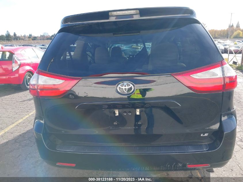 2015 TOYOTA SIENNA LE - 5TDKK3DCXFS650985