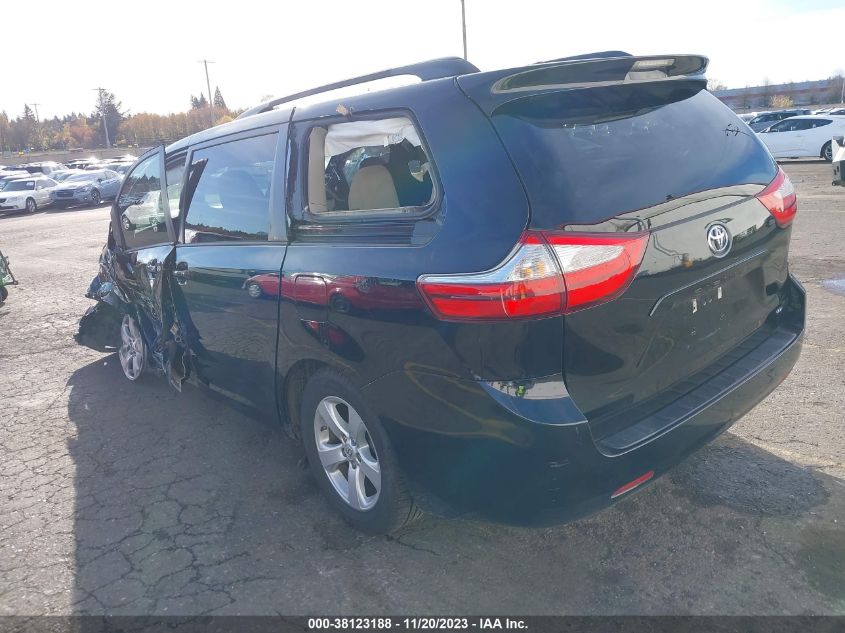 2015 TOYOTA SIENNA LE - 5TDKK3DCXFS650985
