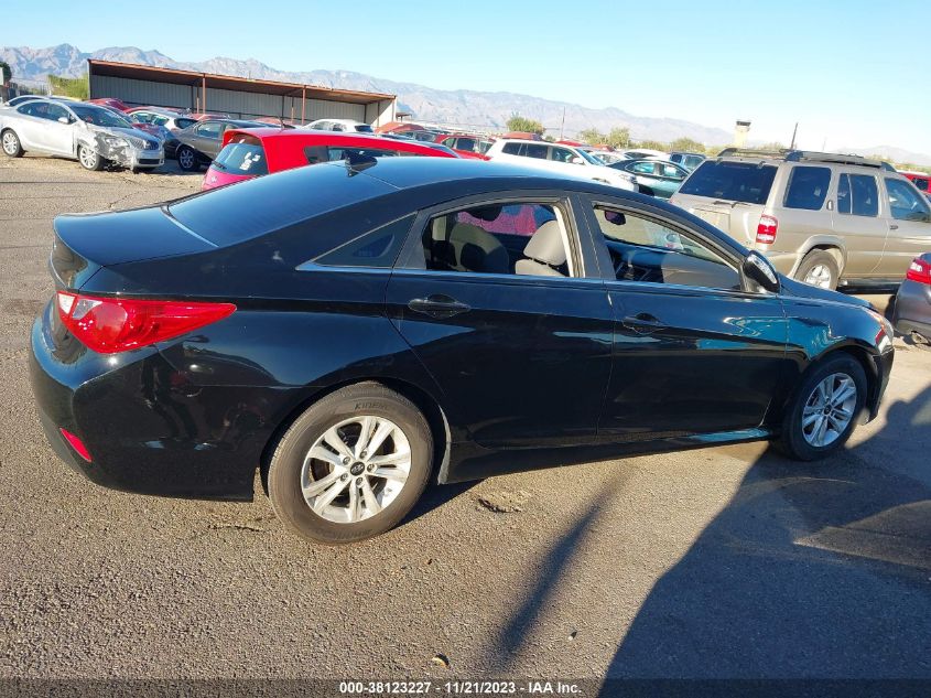 2014 HYUNDAI SONATA GLS - 5NPEB4ACXEH894647