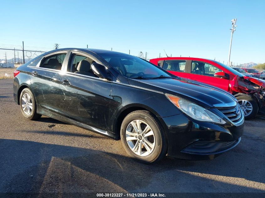 2014 HYUNDAI SONATA GLS - 5NPEB4ACXEH894647