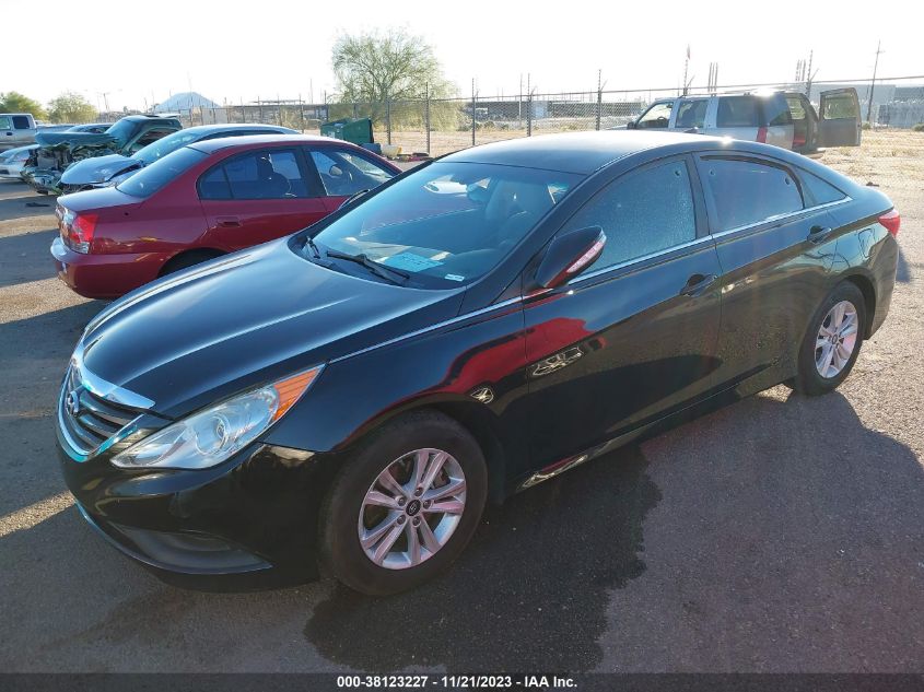 2014 HYUNDAI SONATA GLS - 5NPEB4ACXEH894647