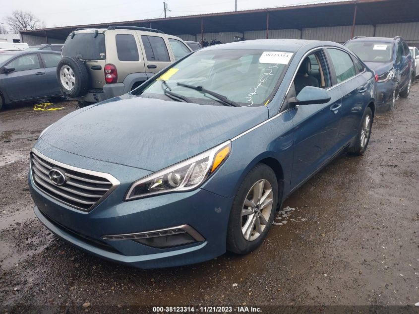 2015 HYUNDAI SONATA SE - 5NPE24AF7FH226123