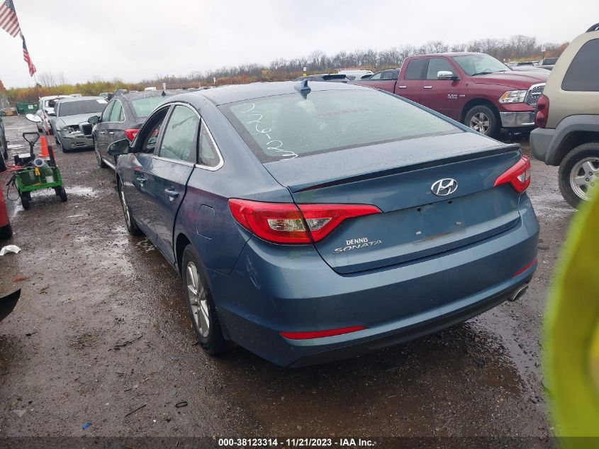 2015 HYUNDAI SONATA SE - 5NPE24AF7FH226123