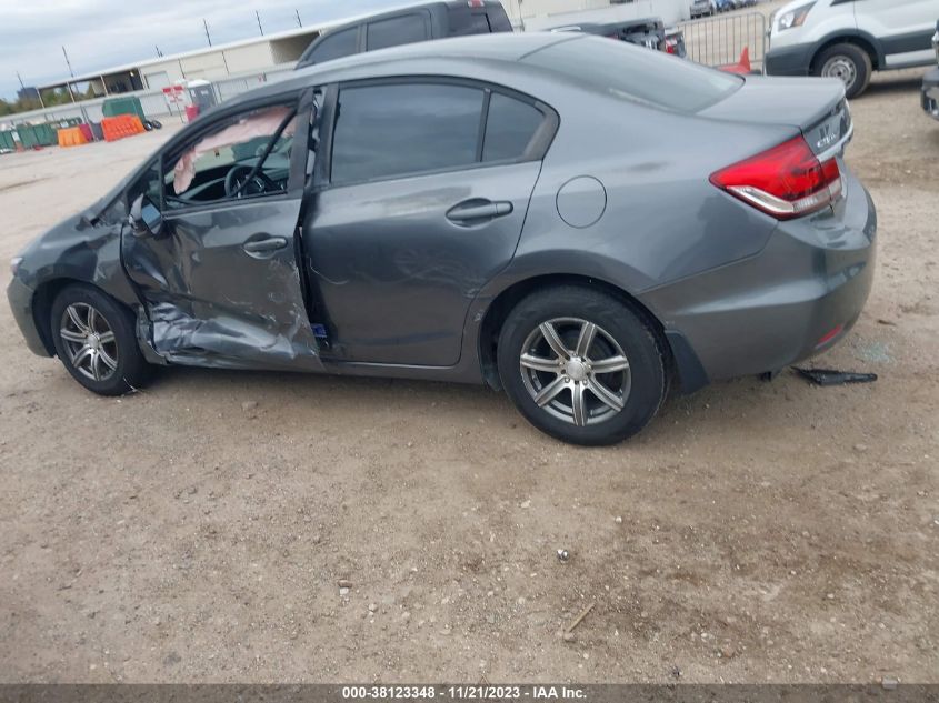 2013 HONDA CIVIC LX - 2HGFB2F58DH300584