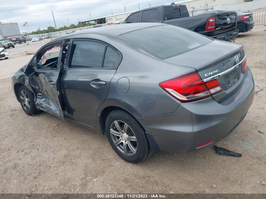 2013 HONDA CIVIC LX - 2HGFB2F58DH300584