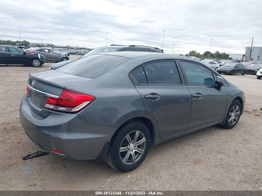 2013 HONDA CIVIC LX - 2HGFB2F58DH300584