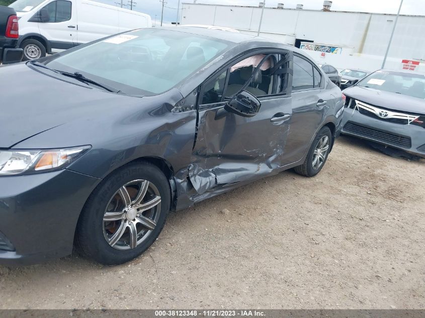 2013 HONDA CIVIC LX - 2HGFB2F58DH300584