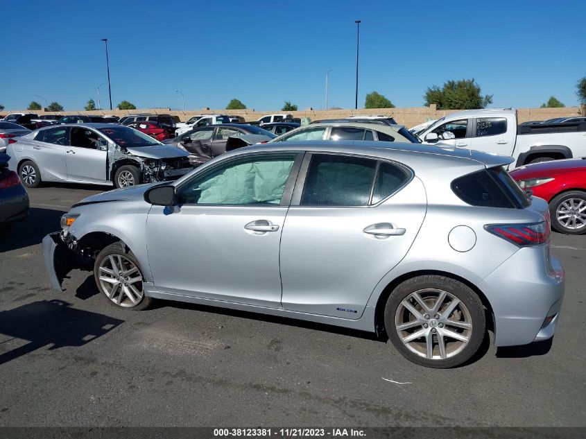 2016 LEXUS CT 200H HYBRID - JTHKD5BH4G2257852